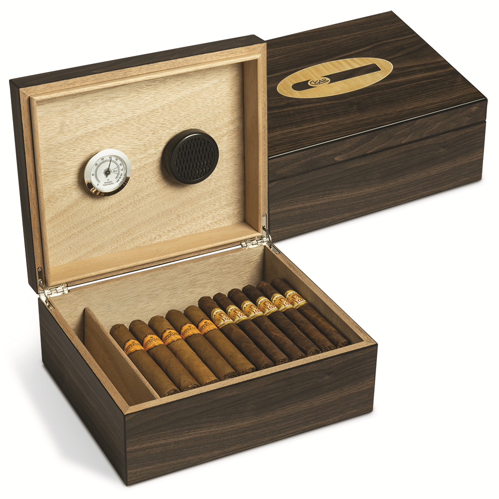 Humidor Tamno Braon Za 30 Cigara Egoist Sve Za Tompuse